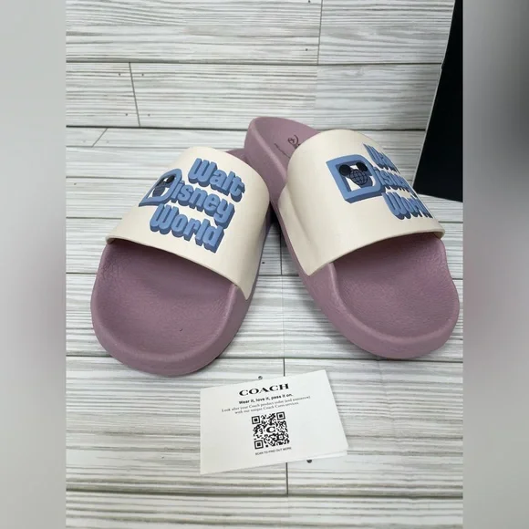 Coach Walt Disney World‎ 50th Anniversary Sandals Women Size 7